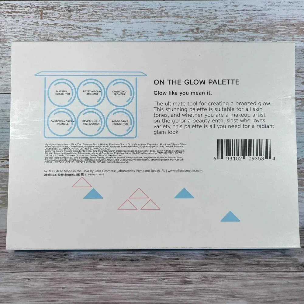 OFRA On The Glow Highlighting‎ and Bronzing Palette
